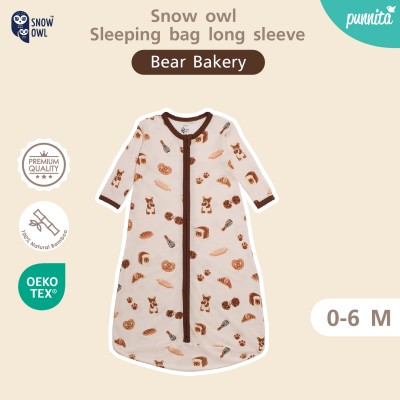 New Collection!! SNOW OWL Sleeping Bag ถุงนอนนุ่มๆ สำหรับเด็ก 0-6 M - Bear Bakery